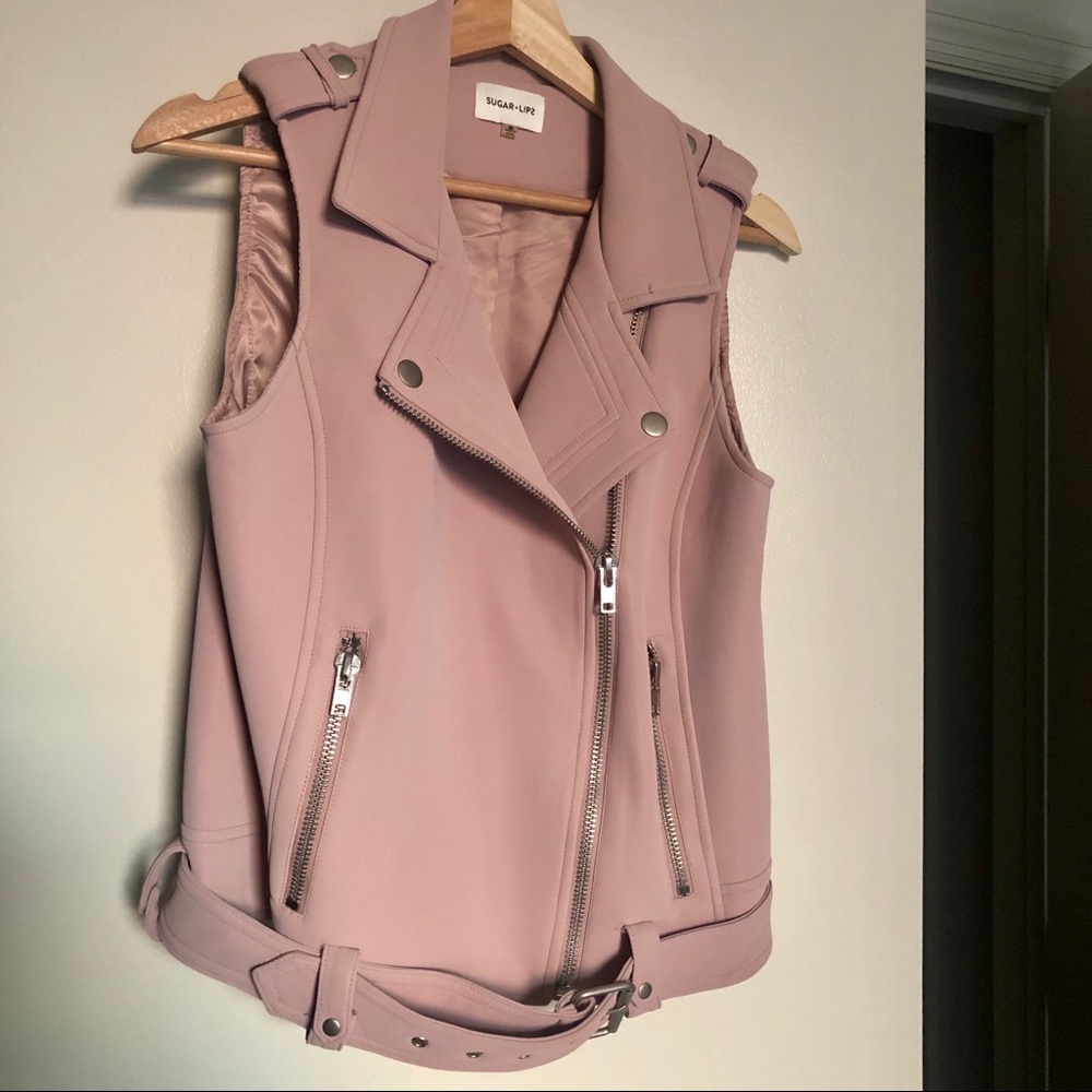 Sugar+Lips moto vest